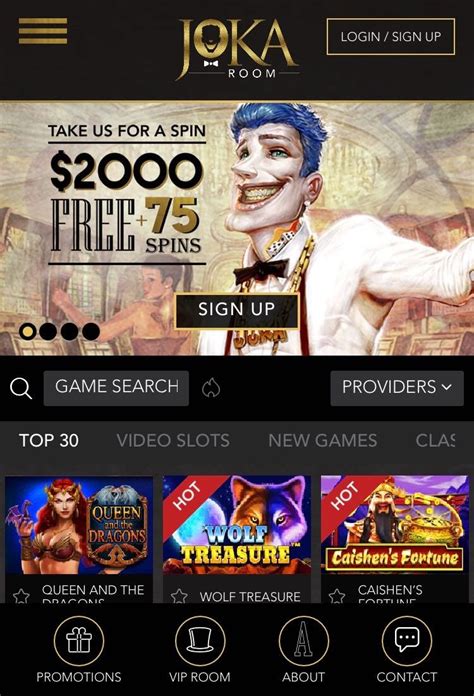 jokaroom casino app  Firstly, the casino has tons of games available to play